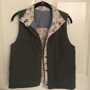 Element Reversible Floral Vest